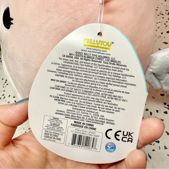 NEW Squishmallows Pandora Pink Pegasus Dream Squad Plush Toy Sz 12” - Picture 5 of 8